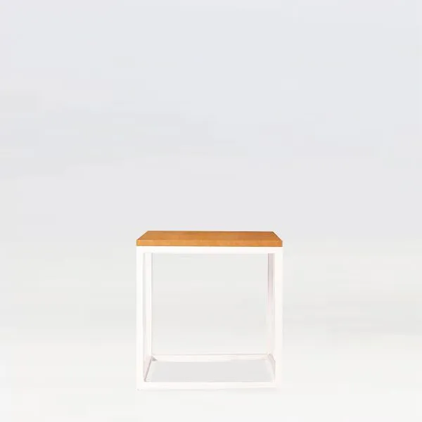 Allure Side Table White - Image 2