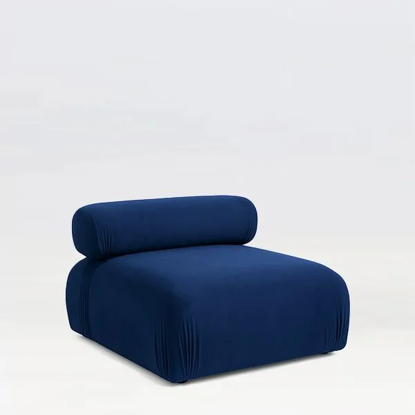 Bougie Buddy - Velvet Lounge Chair - Image 2