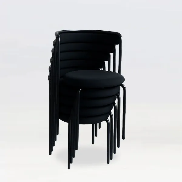 Saffie Dining Chair Black - Image 6