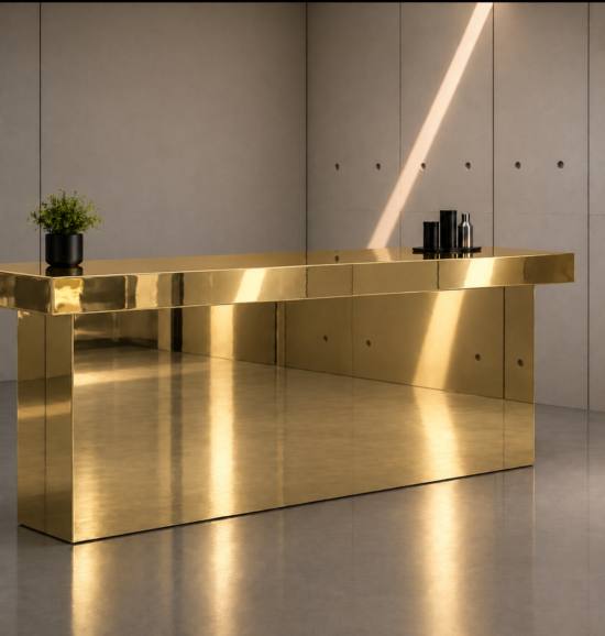 Gold Mirror Bar