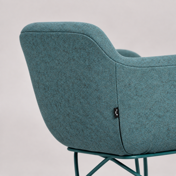 Milan Armchair Blue