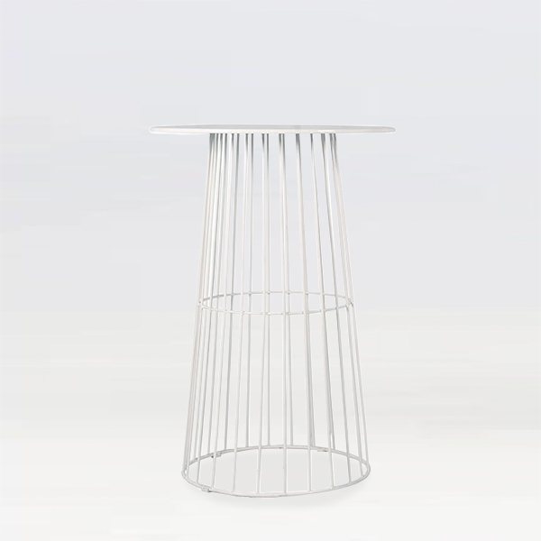 Link Poseur Table Black - White