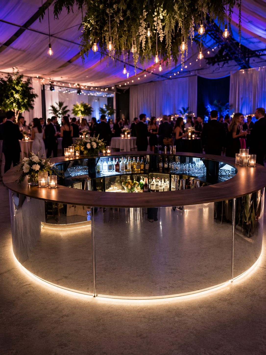 Mirror Circle Bar