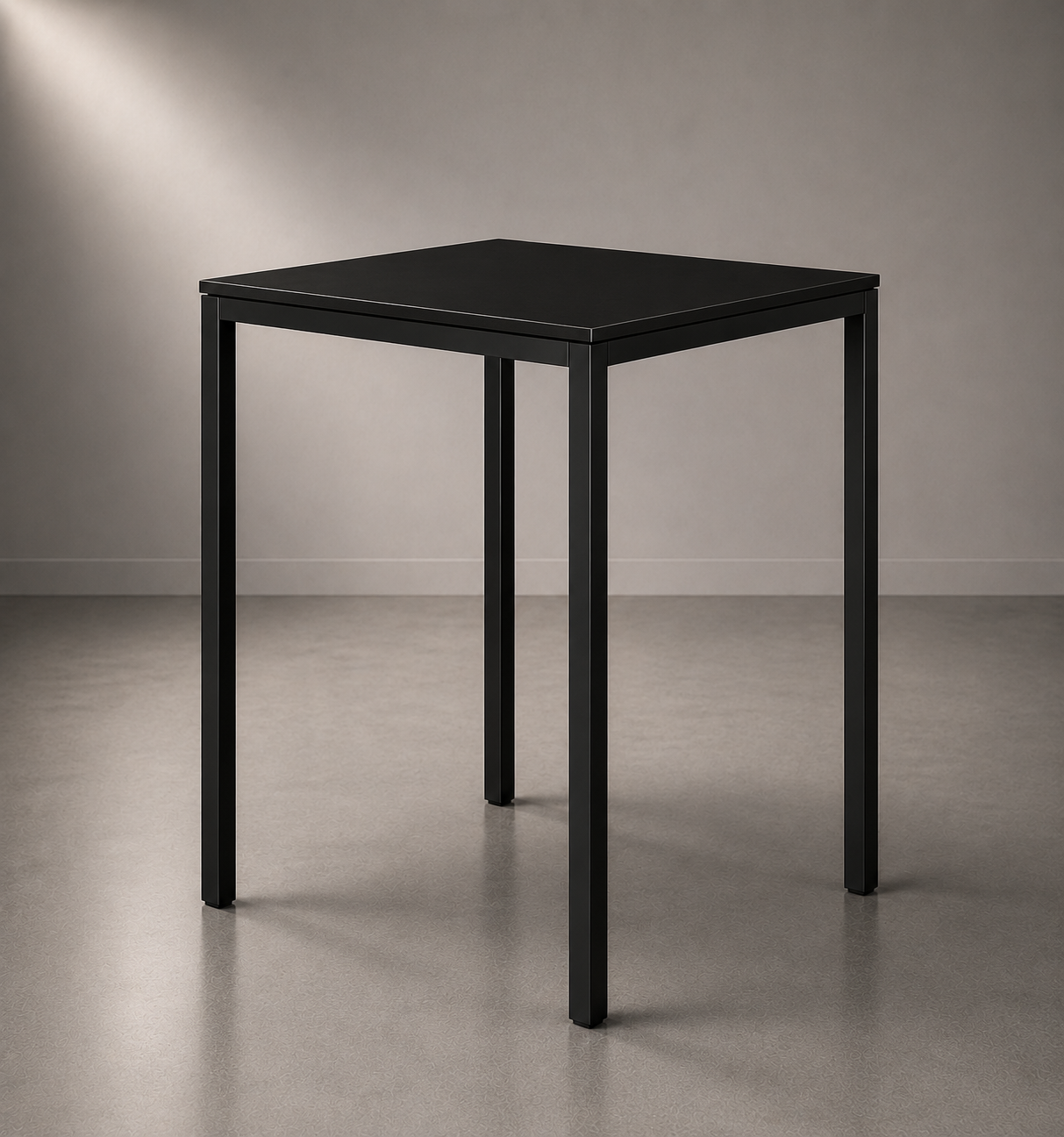 Allure High Bar Table Square Black