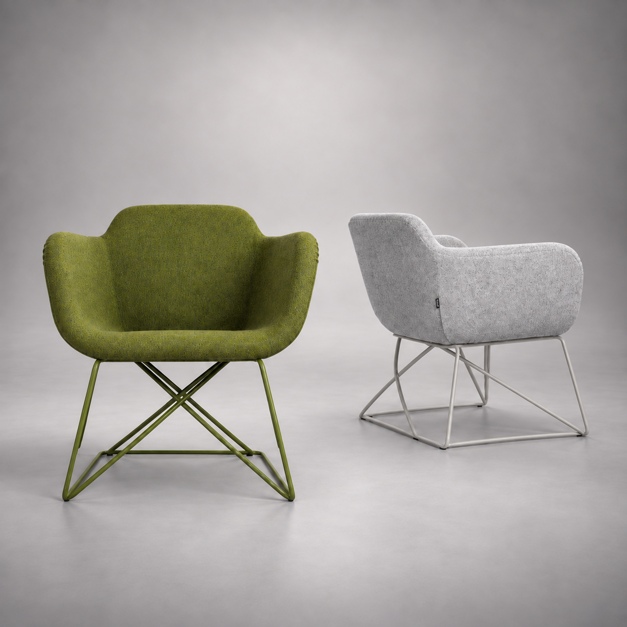 Milan Armchair Grey