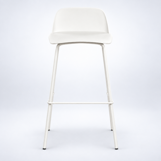 Oslo Bar Stool White