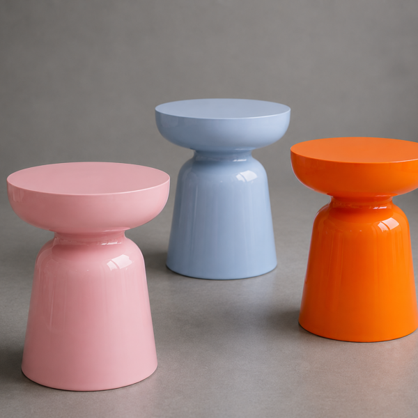 Dottie Pink, Blue and Orange