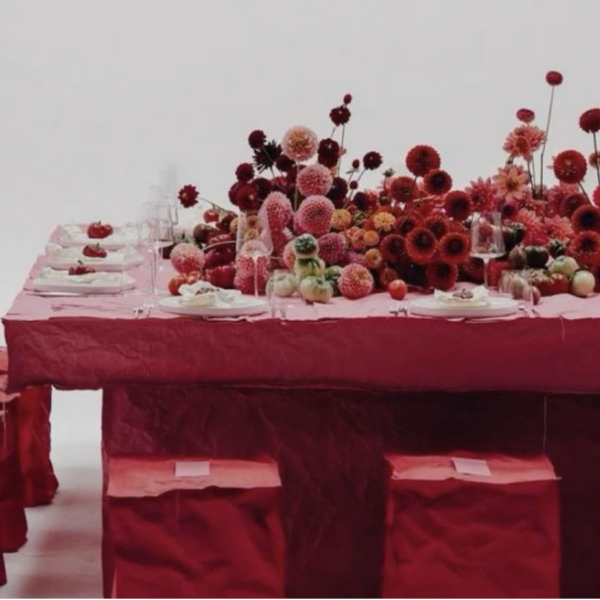 Stylish and Instagrammable Christmas party furniture hire in London