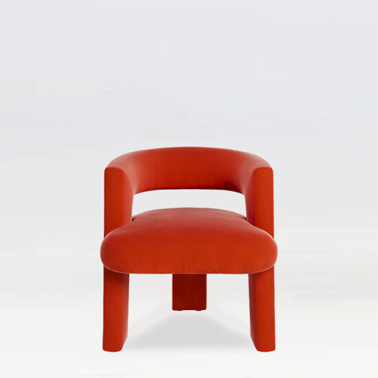 Tate Accent Chair Vibrant Red