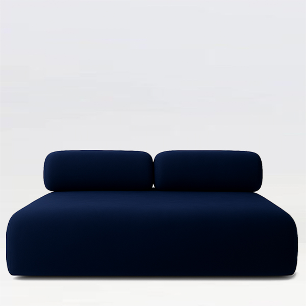 Bougie Buddy - Navy Velvet Sofa