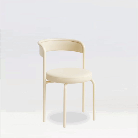 Saffie Dining Chair Cream