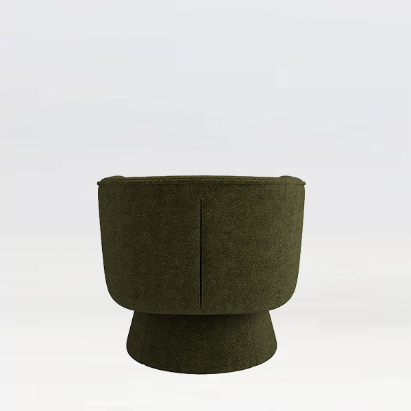 Cairo Swivel Armchair Green - Image 5