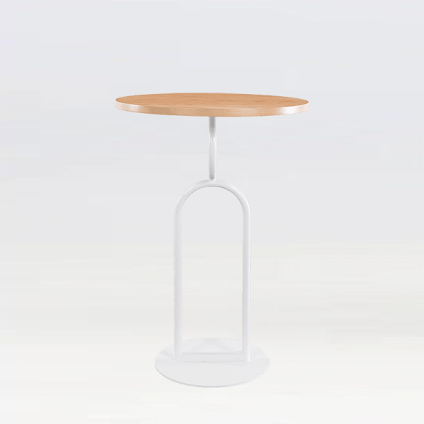 Oro Poseur Table White - Image 6