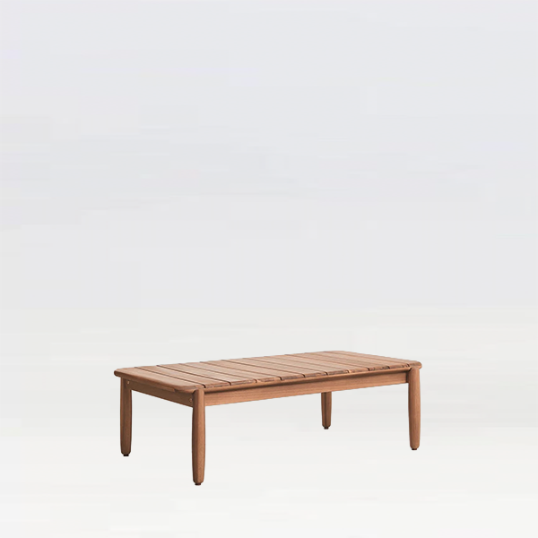 Drift Outdoor Wooden Coffee Table for Hire for event hire in London