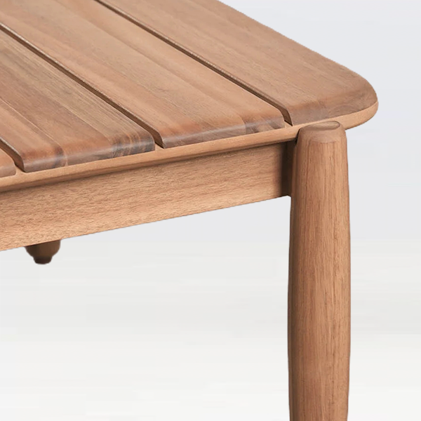 Drift Outdoor Wooden Coffee Table for Hire for event hire in London