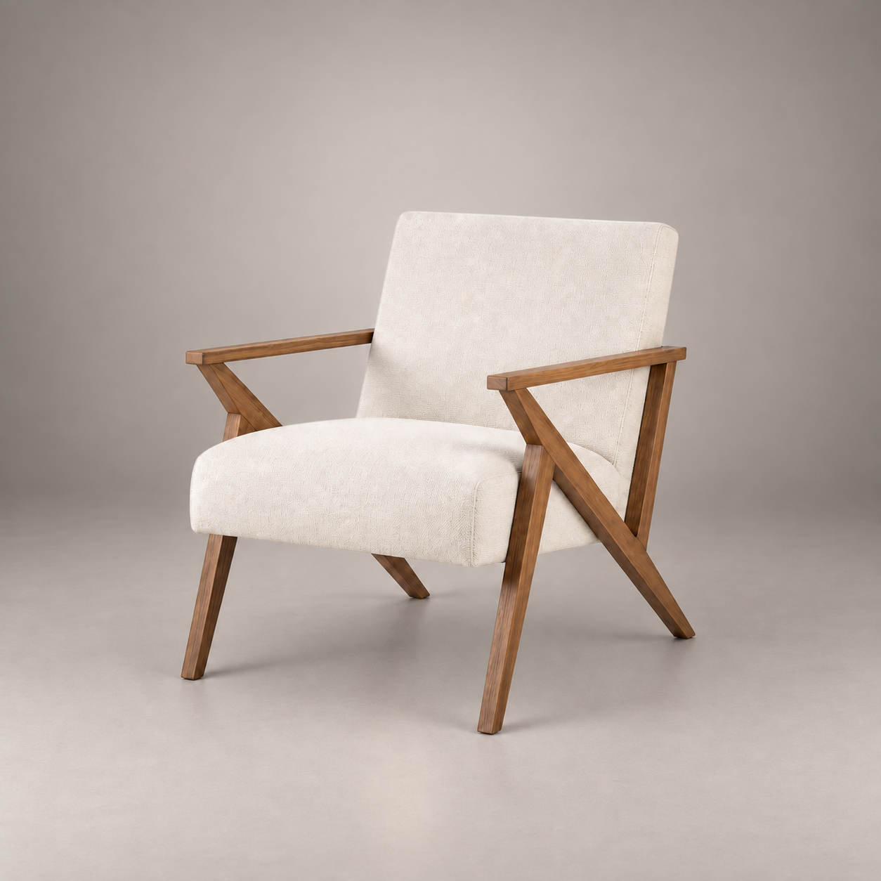 Elio Mid Century Lounge Chair