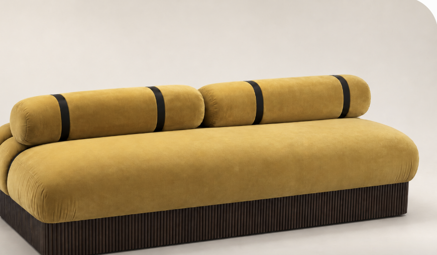 Bougie Rockstar Velvet Sofa
