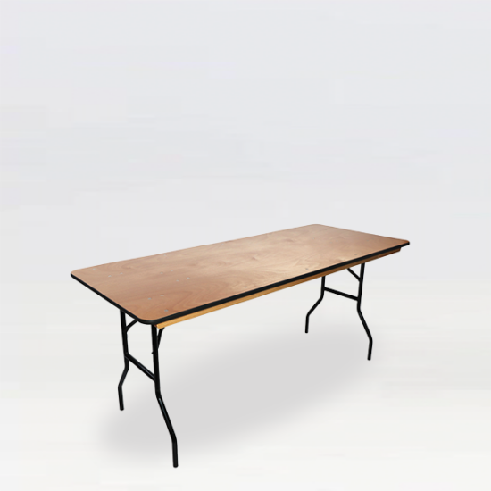 Wooden Trestle Table for Hire in London