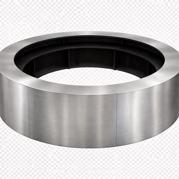 Brushed Steel Chrome Bar