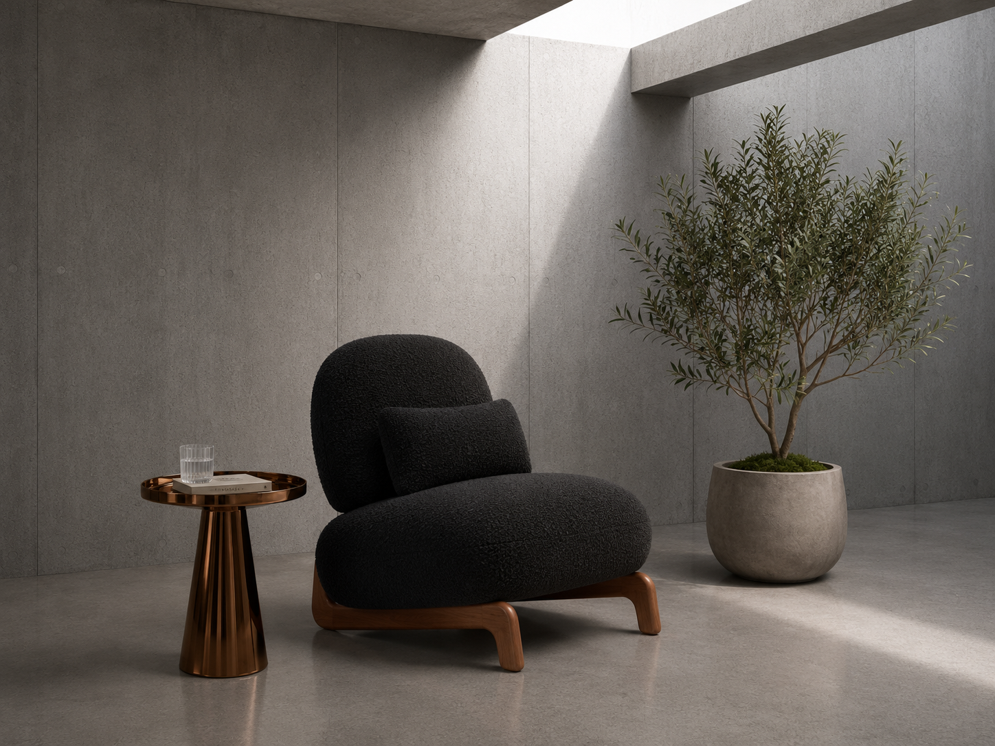 Sienna Sherpa Accent Chair