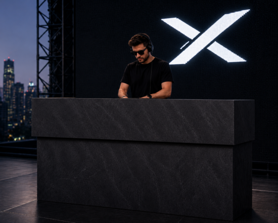 Slate DJ Booth