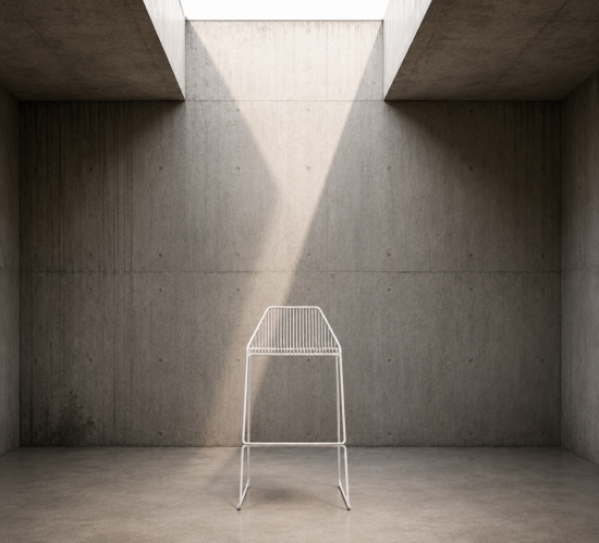 Wyatt Bar Stool White