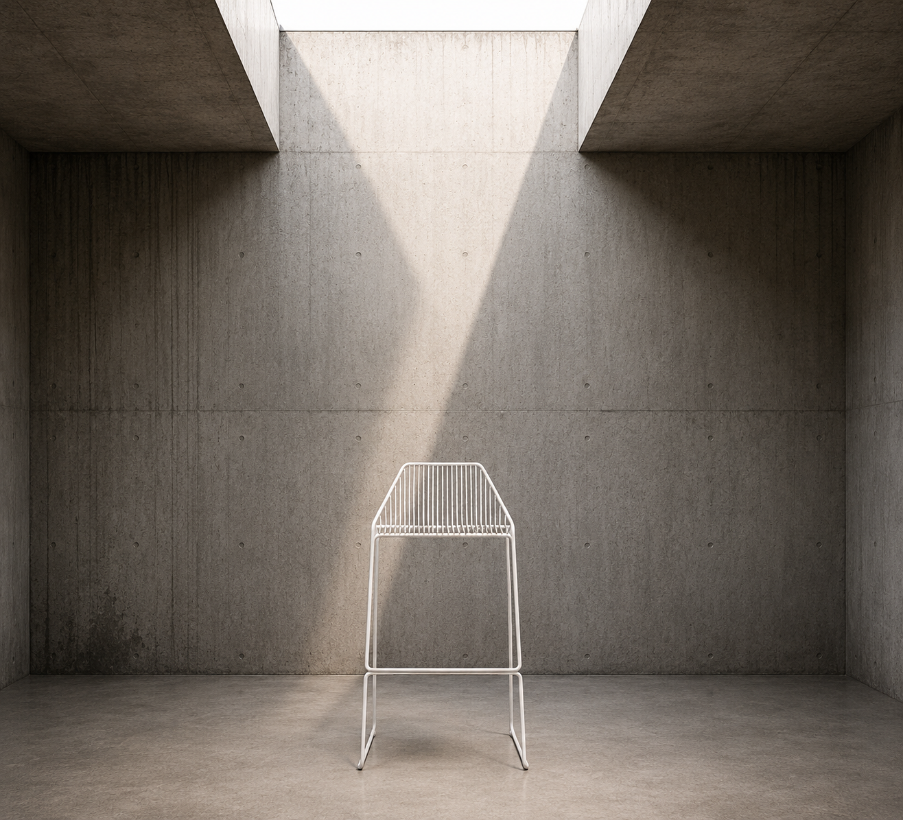 Wyatt Bar Stool White