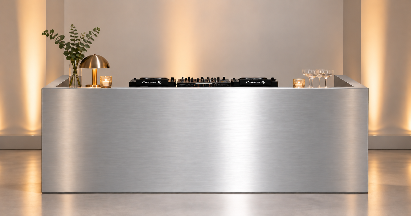 DJ Booth Aluminium - Image 3